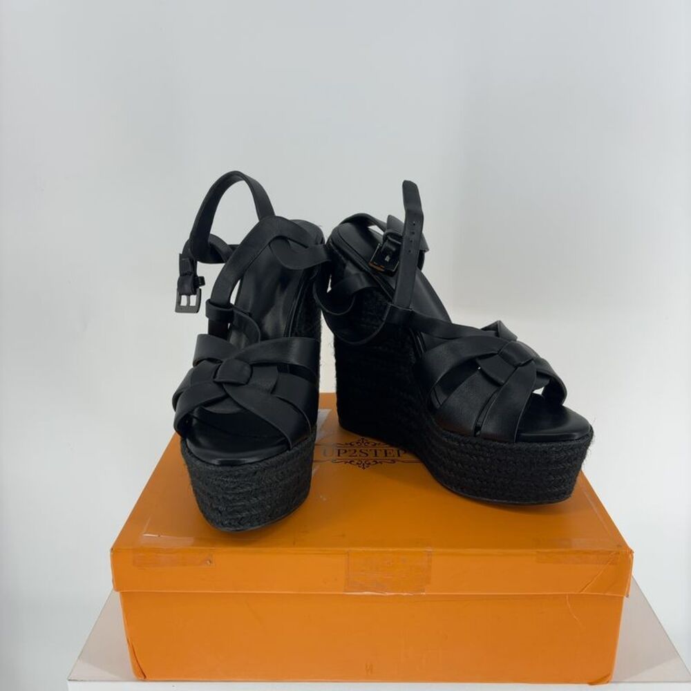 Unknown Wedge Sandals with Ankle Strap